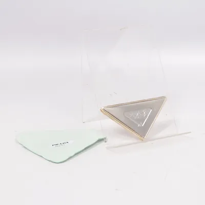 Miroir de poche (Vert, Or) de Prada Beauty