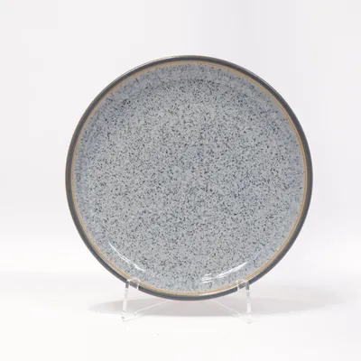 Plate (Gray, Blue, Beige) from Denby