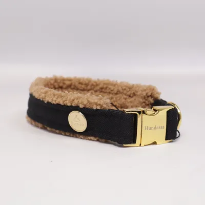 Dog collar (Black, Brown) from Hundens