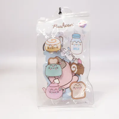 Schlüsselanhänger (Blau, Mehrfarbig) von Pusheen