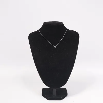 Halsband (Silverfärgad) från Swarovski Silver, Titan, Rostfritt stål