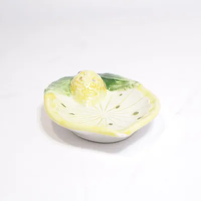 Servierplatte (Gelb, Grün, Weiß)