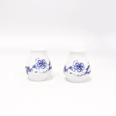 Salières et poivrières (Blanc, Bleu)