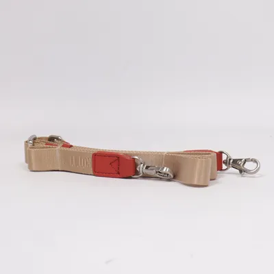 Leash belt (Beige, Red) from Tony Perotti