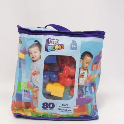 Legeklodser (Big Building Bag) fra Mega Bloks