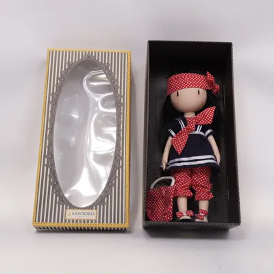 Doll (Blue, Red, White) from Santoro
