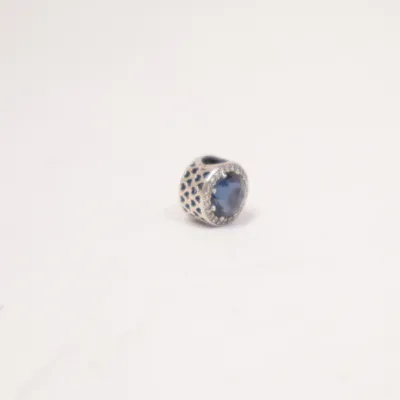 Charm (Blue, Silver) from Pandora Silver