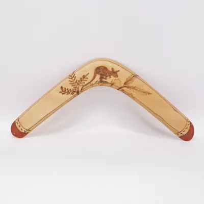 Boomerang (Beige, Marron) de Joe Joe House