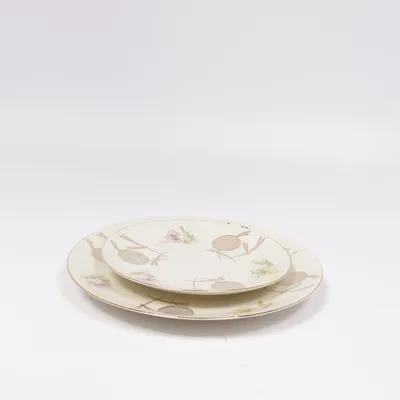 Small plate (White, Multicolored) from Bavaria
