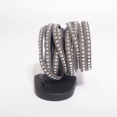 Armbånd (Sort) Læder