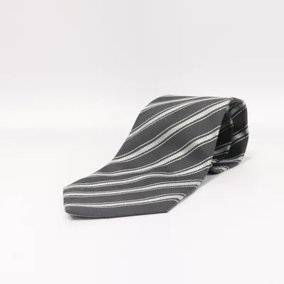Tie (Gray, Green) from Lavorazione Artigianale