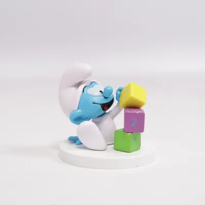 Legetøjsfigur (Blå, Flerfarvet) fra The Smurfs