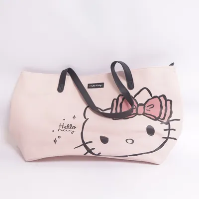 Tygpåse (Rosa) från Hello Kitty Polyuretan