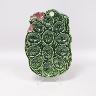 Assiette murale (Vert, Multicolore)