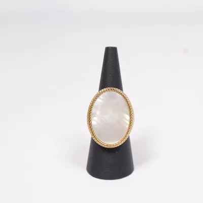Signet ring (Gold, White) from Pilgrim Unknown metal