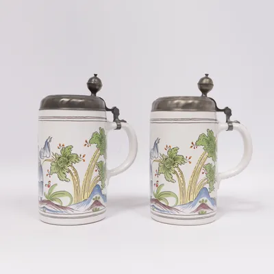 Seidelglas (Hvid, Flerfarvet) fra König Pilsener