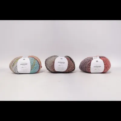 Garn (Creative Melange Chunky) från Rico Design Akryl, Ull