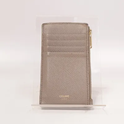 Wallet (Gray) from Celine Leather