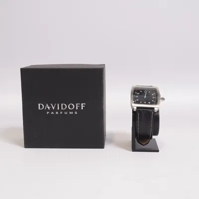 Wristwatch (Black, Silver) from Davidoff