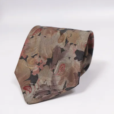 Tie (Brown, Multicolored) from Viva Cotton, Polyester