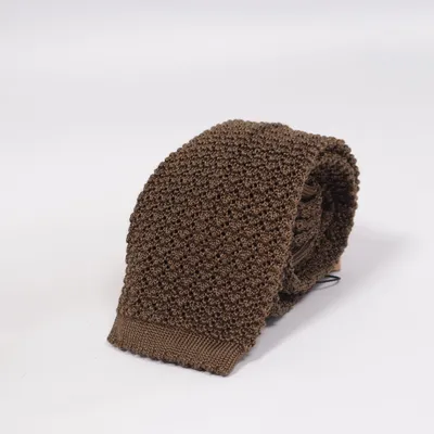 Tie (Brown) from Hemley Silk