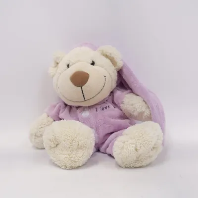 Peluche (Violet, Blanc) de Bayer Polyester