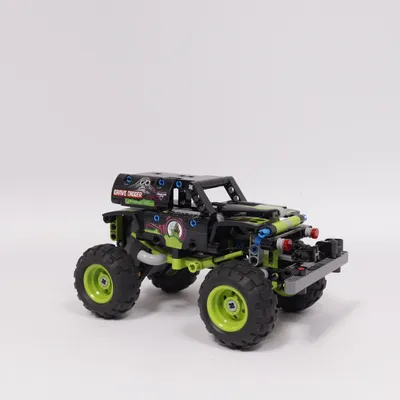 Speelgoed auto (Grave Digger) van LEGO Technic