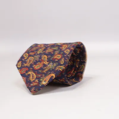 Tie (Blue, Multicolored) from Commander Silk