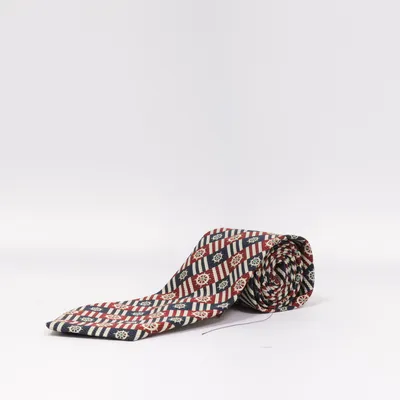 Cravate (Bleu, Rouge, Blanc) de Atlas Design Polyester