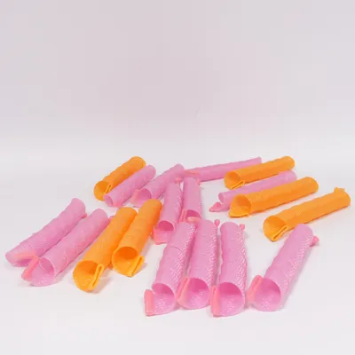 Hair rollers (Pink, Orange, Multicolored)