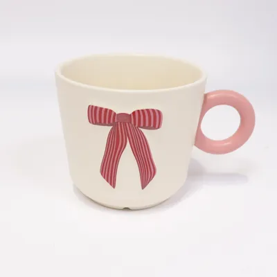 Mugg (Beige, Röd, Rosa) från Hema