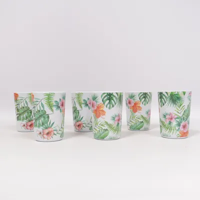 Glas (Weiß, Mehrfarbig) von Excellent Houseware