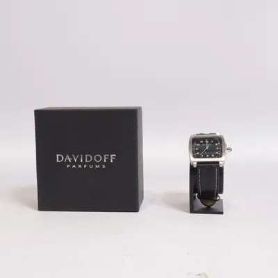 Wristwatch (Black, Silver) from Davidoff