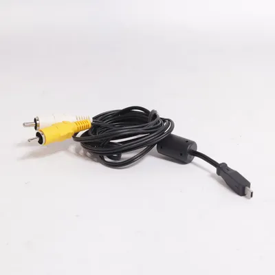 RCA cable (Black, Yellow, White)