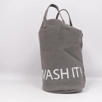 Laundry basket (Gray) from Depot