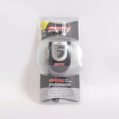 Pedometer (Black, Silver) from Sportline