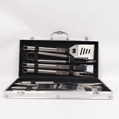 Barbeque cutlery (Silver)