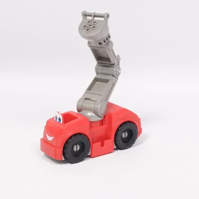Toy car (Red, Gray, Black) from Play-Doh
