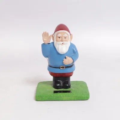 Legetøjsfigur (Solar Powered Gnome) fra Kikkerland