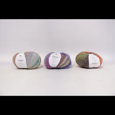 Garn (Creative Melange Chunky) från Rico Design Akryl, Ull