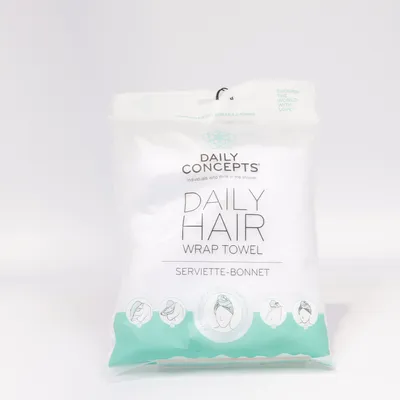 Styling accessory (Daily Hair Wrap Towel) from Daily Concepts