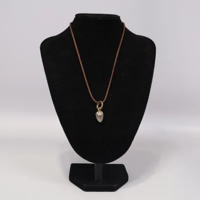 Halsband (Brun, Guldfärgad) från Sence Copenhagen Okänd metall