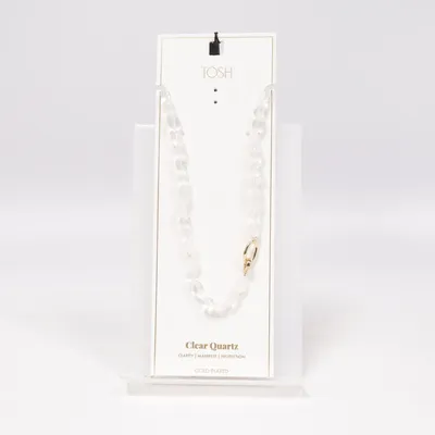 Collier (Clear Quartz) de Tosh Métal inconnu