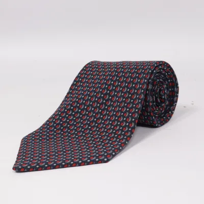 Tie (Blue, Red, Multicolored) from Ermenegildo Zegna Silk