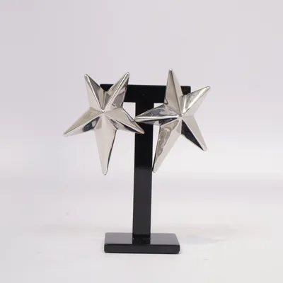 Earrings (Silver) from Mugler Unknown metal