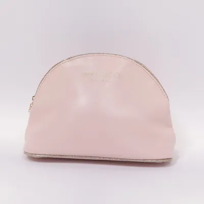 Toilettaske (Pink) fra Jimmy Choo Parfums Polyurethan, Genanvendt polyester