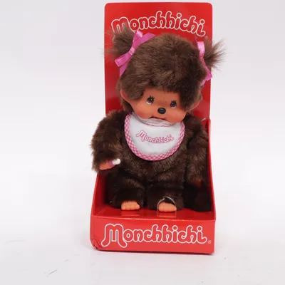 Poupée (Marron, Rose) de Monchhichi