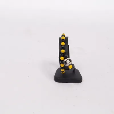 Bracelet (Black, Yellow) Unknown metal