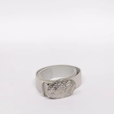 Belt (Gray) from Gina Benotti Polyester, Polyurethane