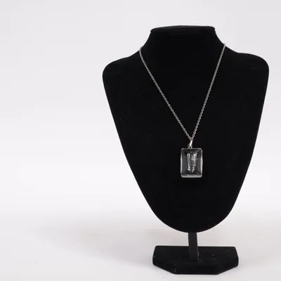 Halsband (Silverfärgad) från Wish Okänd metall
